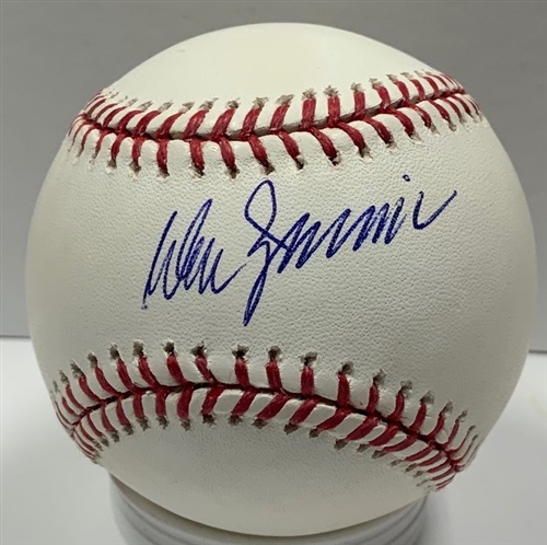 DON ZIMMER SIGNED OFFICIAL MLB BASEBALL - JSA