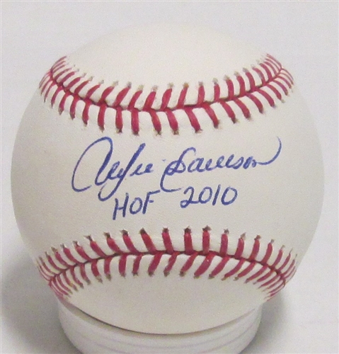 ANDRE DAWSON SIGNED OFFICIAL MLB BASEBALL W/ HOF 2010 - JSA