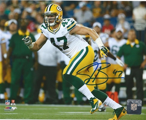 JAKE RYAN SIGNED 8X10 PACKERS PHOTO #1