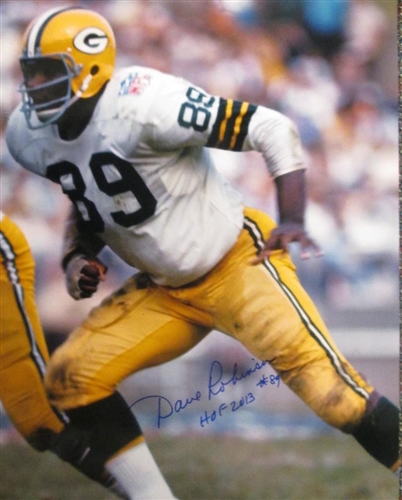 DAVE ROBINSON SIGNED 16X20 PACKERS PHOTO #2