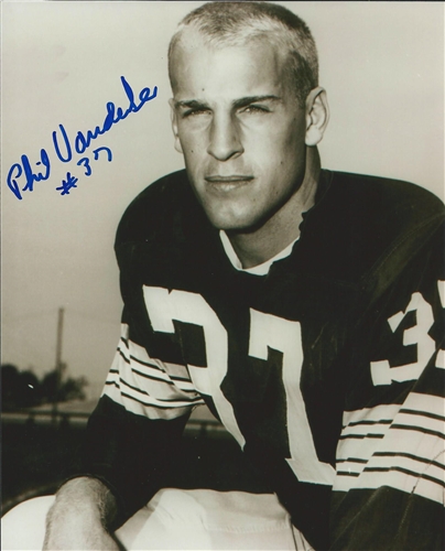 PHIL VANDERSEA SIGNED 8X10 PACKERS PHOTO #2