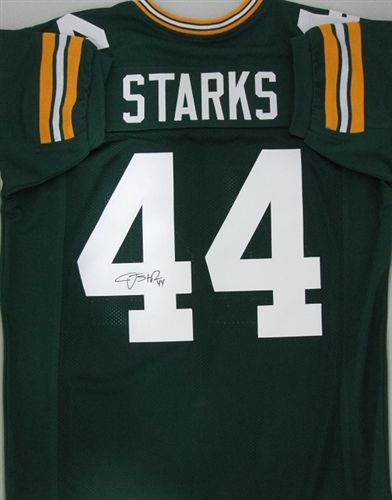 JAMES STARKS SIGNED CUSTOM PACKERS JERSEY