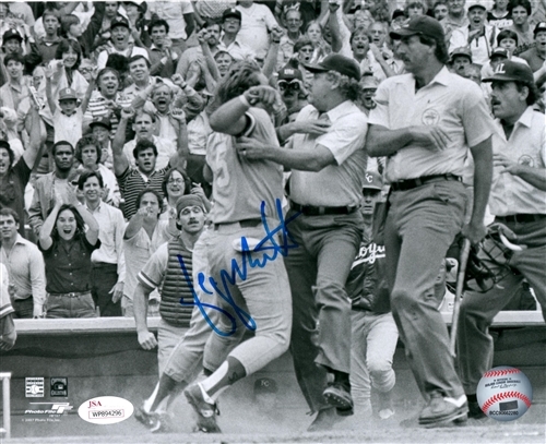 GEORGE BRETT SIGNED 16x20 ROYALS PHOTO #3 - JSA