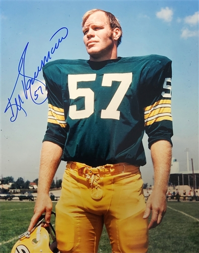 KEN BOWMAN SIGNED 8X10 PACKERS PHOTO #6