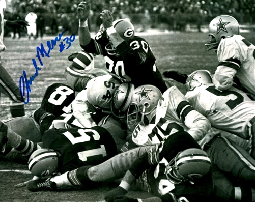 CHUCK MERCEIN SIGNED 8X10 PACKERS PHOTO #7