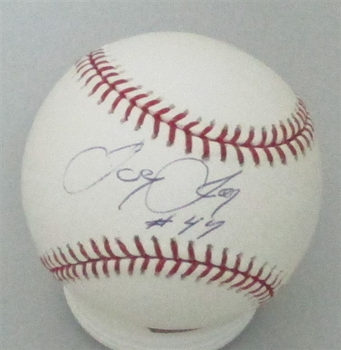 JOEY JAY SIGNED OFFICIAL MLB  BASEBALL W #47