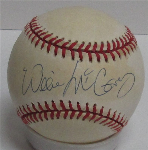 WILLIE McCOVEY SIGNED OFFICIAL NL BASEBALL - JSA