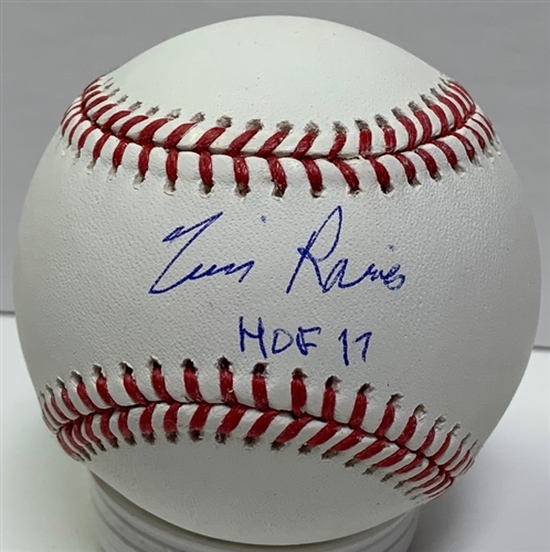 TIM RAINES SIGNED OFFICIAL MLB BASEBALL W/ HOF - JSA