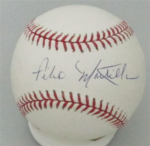 FELIX MANTILLA SIGNED OFFICIAL MLB BASEBALL