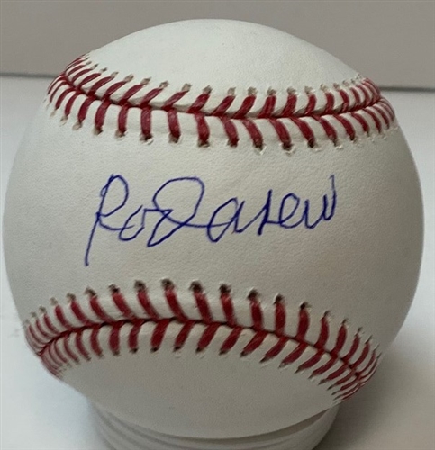 ROD CAREW SIGNED OFFICIAL MLB BASEBALL - JSA