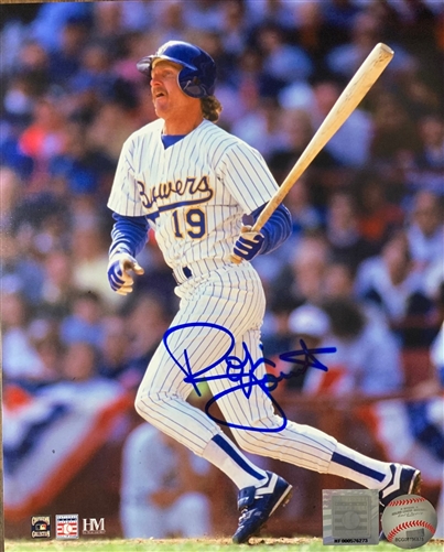 ROBIN YOUNT SIGNED BREWERS 8X10 PHOTO #5