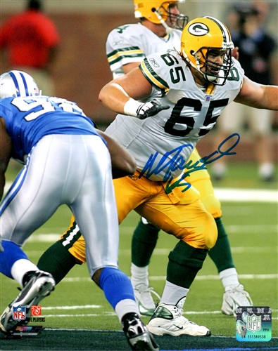 MARK TAUSCHER SIGNED PACKERS 8X10 PHOTO #2