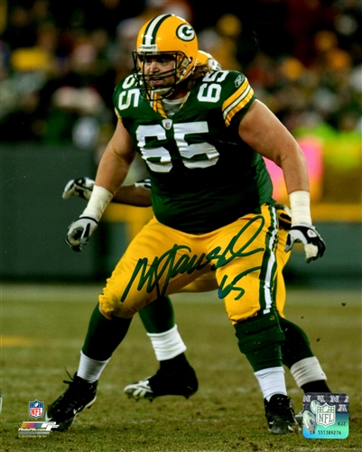 MARK TAUSCHER SIGNED PACKERS 8X10 PHOTO #1