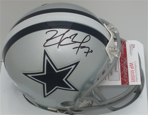 ZACK MARTIN SIGNED COWBOYS MINI HELMET - JSA