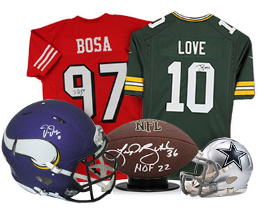 Shop Signed Jerseys for Sale | NBA, NFL, MLB, and NCAA